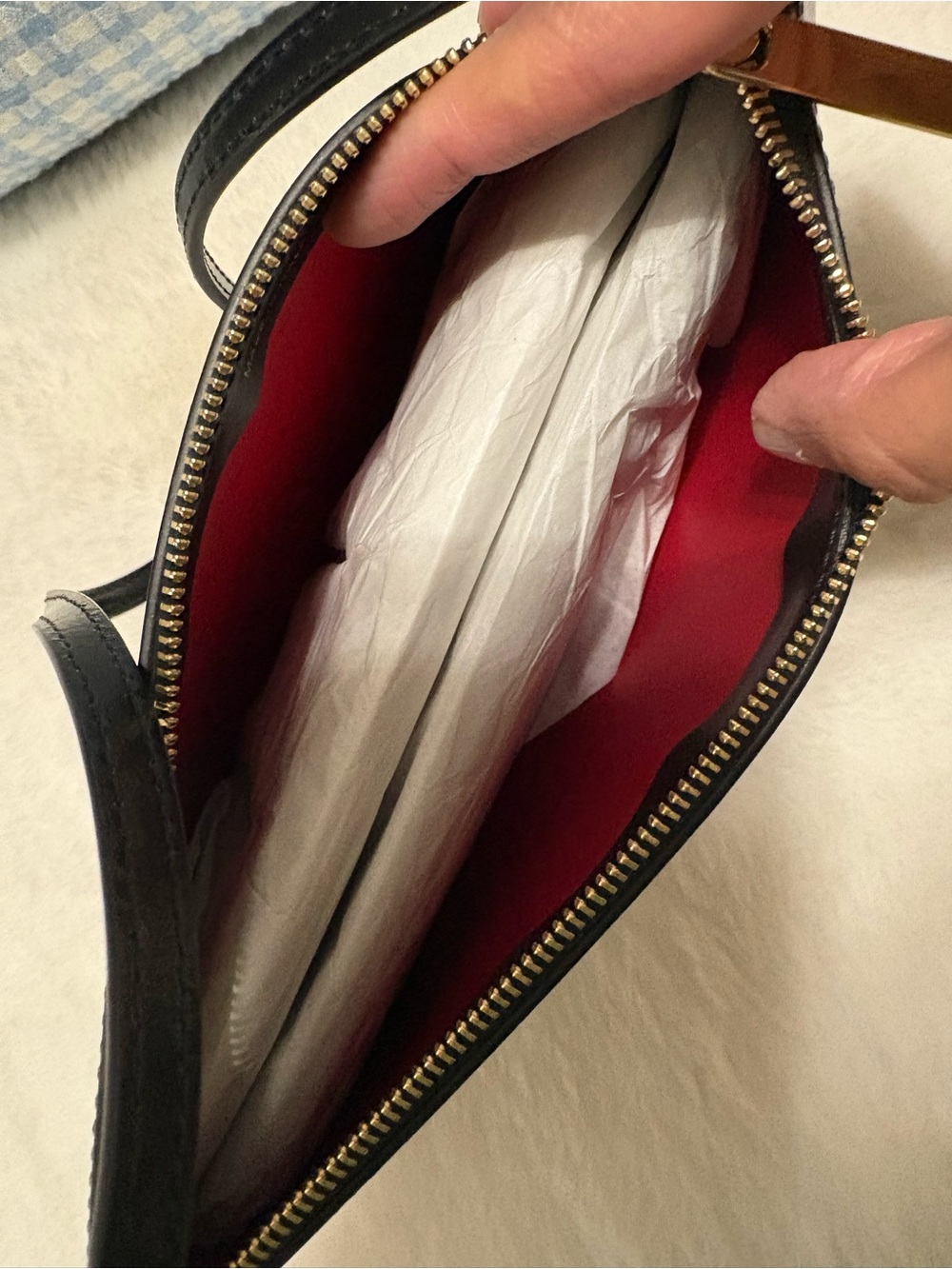 Mansur Gavriel Gaia Black Leather Shoulder Bag - Picture 4 of 9
